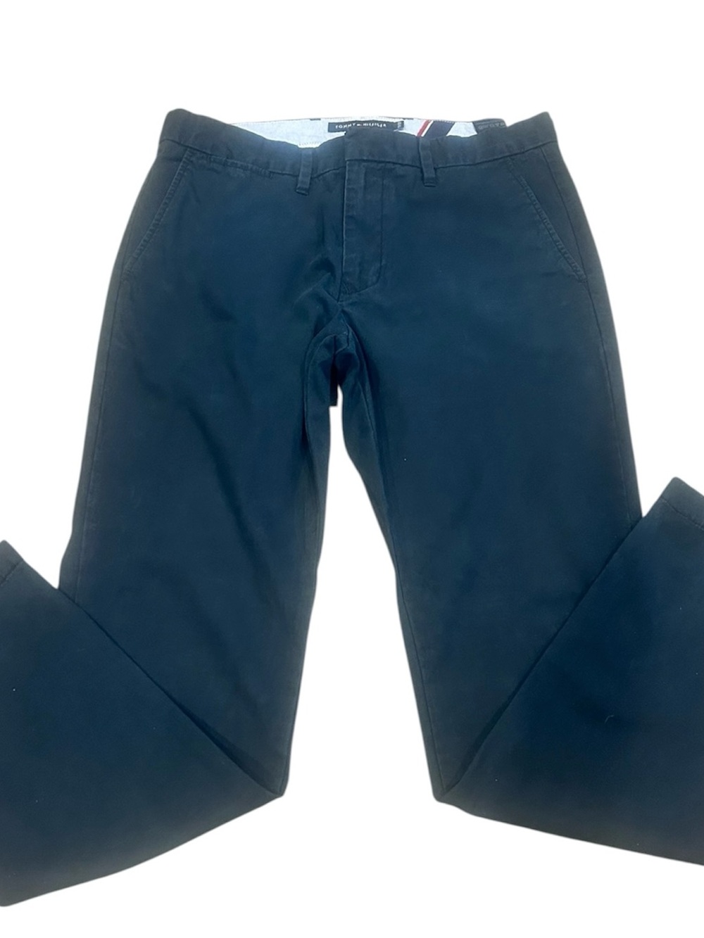 Tommy Hilfiger Men’s Classic Stretch Chino Pants – Navy Blue (33x32)